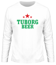 Мужская футболка длинный рукав Tuborg Beer фото