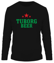 Мужская футболка длинный рукав Tuborg Beer фото