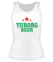 Женская майка борцовка Tuborg Beer