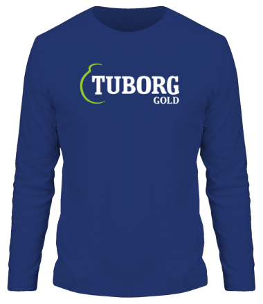 Мужская футболка длинный рукав Tuborg Gold