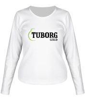 Женская футболка длинный рукав Tuborg Gold фото