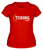 Женская футболка Tuborg Gold фото