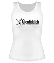 Женская майка борцовка Glenfiddich logo