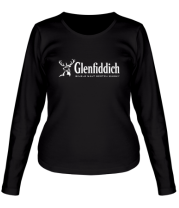 Женская футболка длинный рукав Glenfiddich logo фото