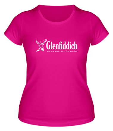 Женская футболка Glenfiddich logo