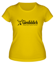 Женская футболка Glenfiddich logo фото