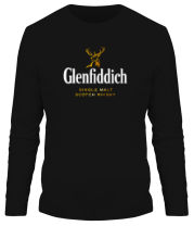 Мужская футболка длинный рукав Glenfiddich (logo original) фото