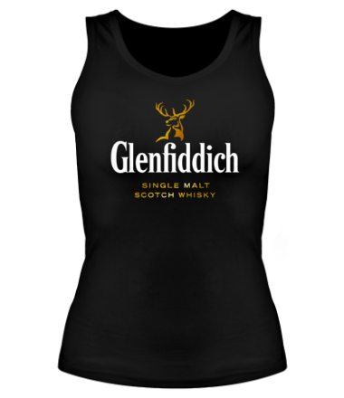 Женская майка борцовка Glenfiddich (logo original)