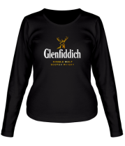 Женская футболка длинный рукав Glenfiddich (logo original)