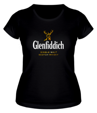 Женская футболка Glenfiddich (logo original)