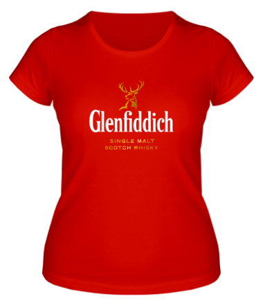 Женская футболка Glenfiddich (logo original)