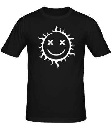 Мужская футболка Позитивное солнце