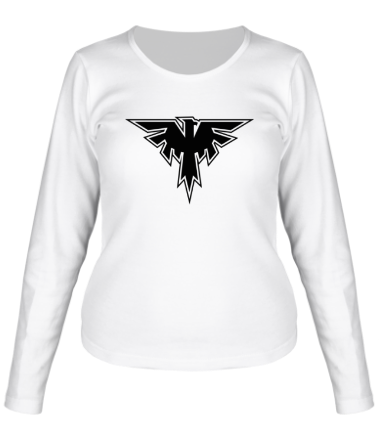 Женская футболка длинный рукав Орёл символ свободы