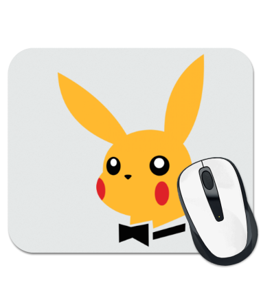 Коврик для мыши Pikachu Playboy