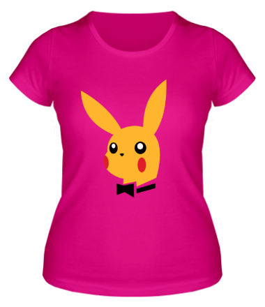 Женская футболка Pikachu Playboy