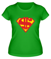 Женская футболка Rich Superman  фото