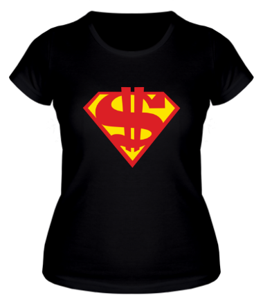 Женская футболка Rich Superman 