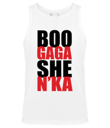 Мужская майка Boo gaga she n'ka