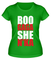 Женская футболка Boo gaga she n'ka фото