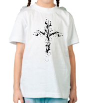 Детская футболка Ажурный крест фото