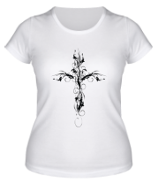 Женская футболка Ажурный крест