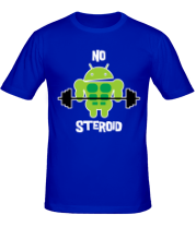 Мужская футболка No Steroid  фото