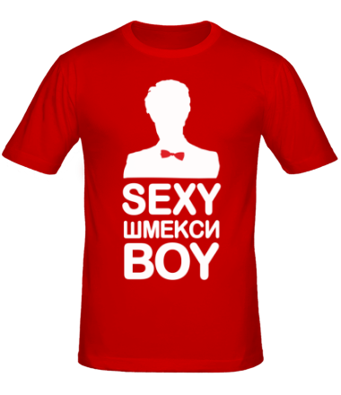 Мужская футболка Секси шмекси boy 