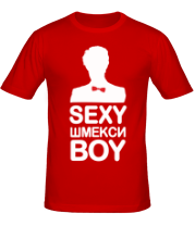 Мужская футболка Секси шмекси boy  фото