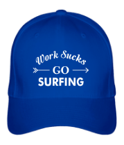 Бейсболка Work Sucks GO SURFING фото