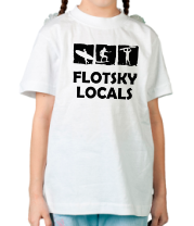 Детская футболка Flotsky locals фото