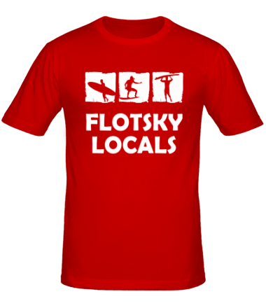 Мужская футболка Flotsky locals