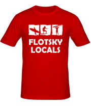 Мужская футболка Flotsky locals фото