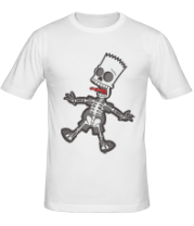Мужская футболка Скелет Барта фото