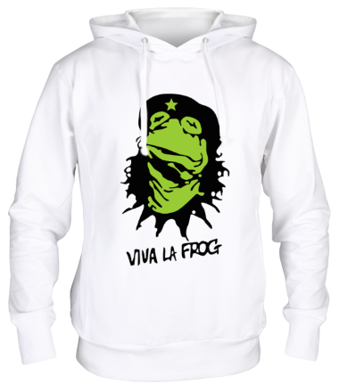 Толстовка худи Viva la Frog 