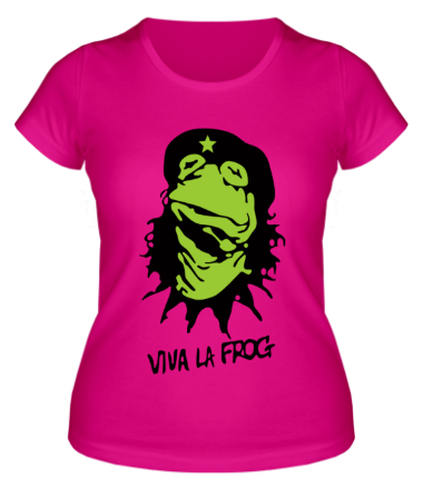 Женская футболка Viva la Frog 