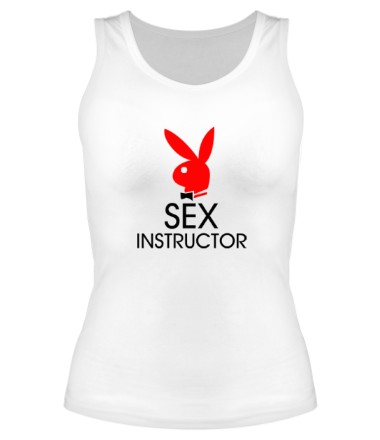 Женская майка борцовка Sex Instructor