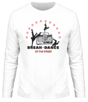 Мужская футболка длинный рукав Break-dance фото