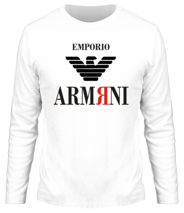 Мужская футболка длинный рукав Армяни