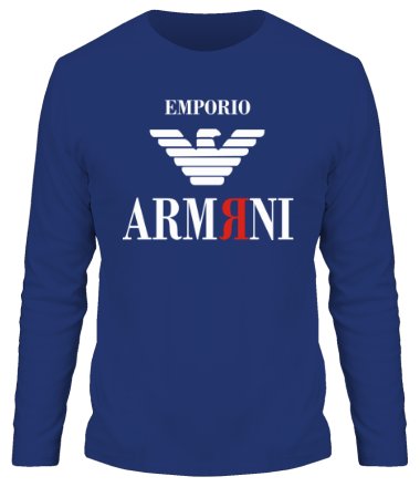 Мужская футболка длинный рукав Армяни