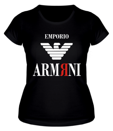 Женская футболка Армяни