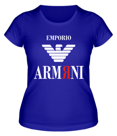 Женская футболка Армяни