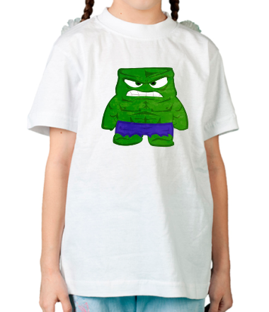 Детская футболка Anger HULK
