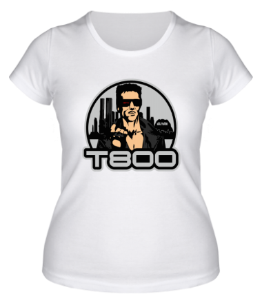 Женская футболка T-800