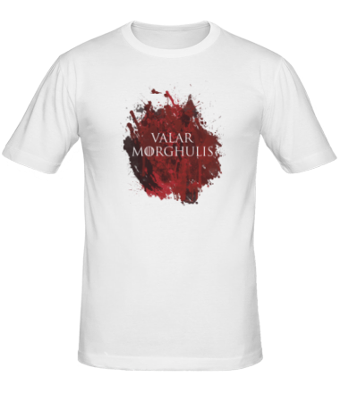 Мужская футболка Blood Valar Morghulis