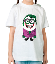 Детская футболка Миньон Джокер фото
