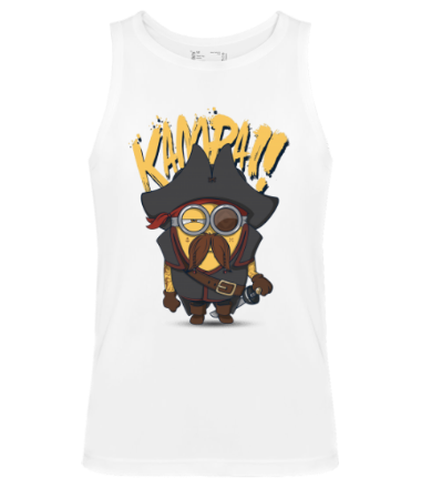 Мужская майка Pirate minion