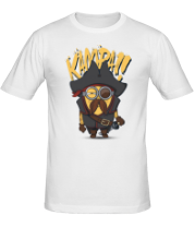Мужская футболка Pirate minion фото