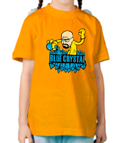 Детская футболка Blue crystal meth фото