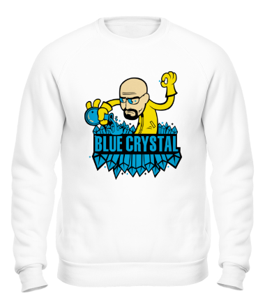 Толстовка без капюшона Blue crystal meth