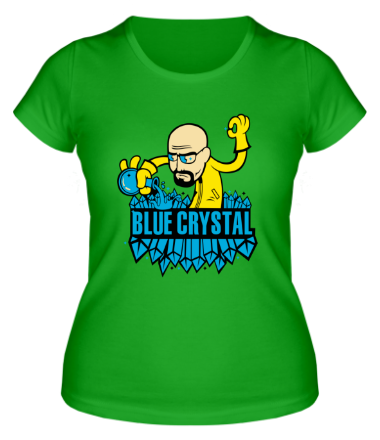 Женская футболка Blue crystal meth